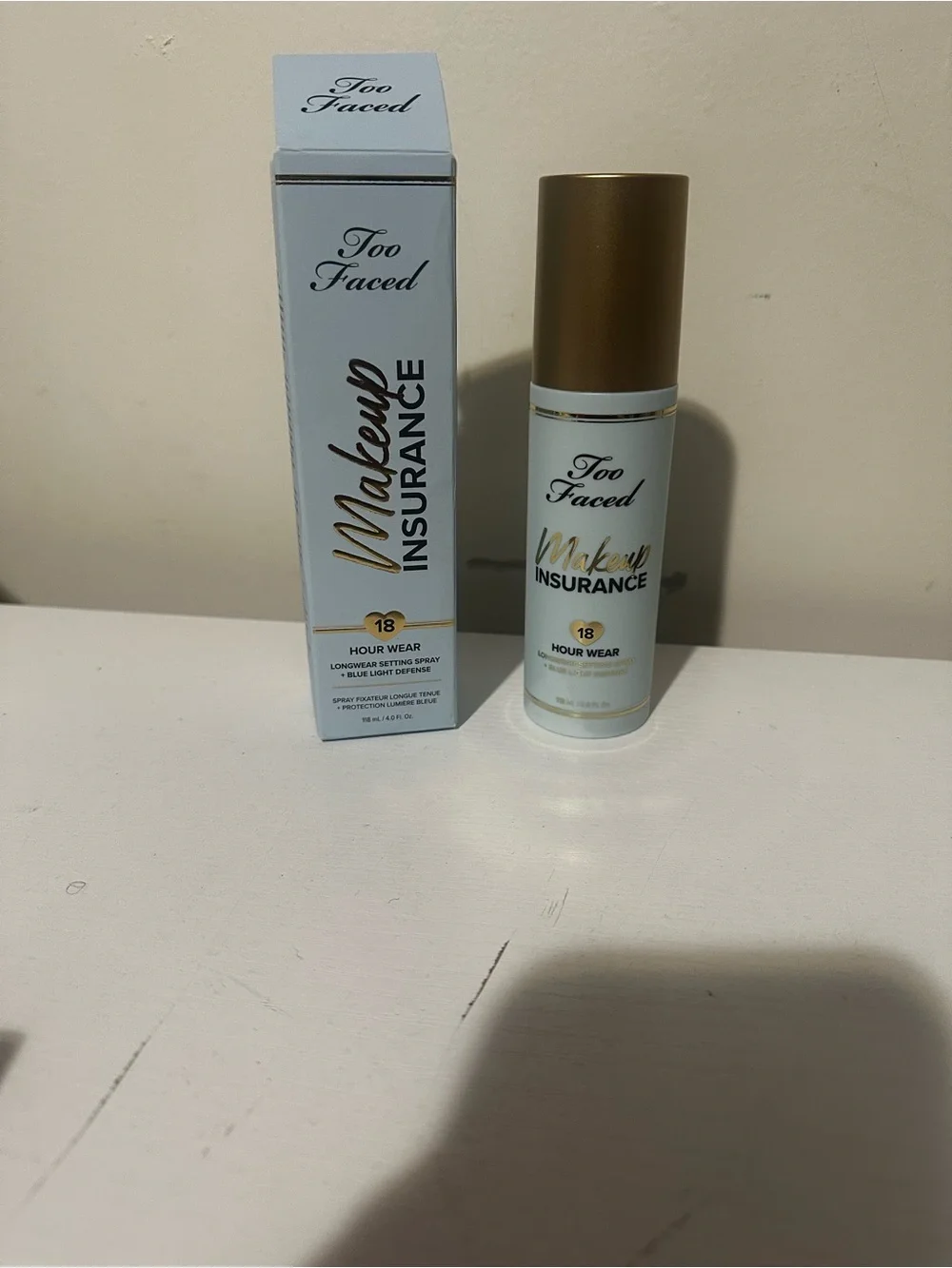 Too Faced longwear setting